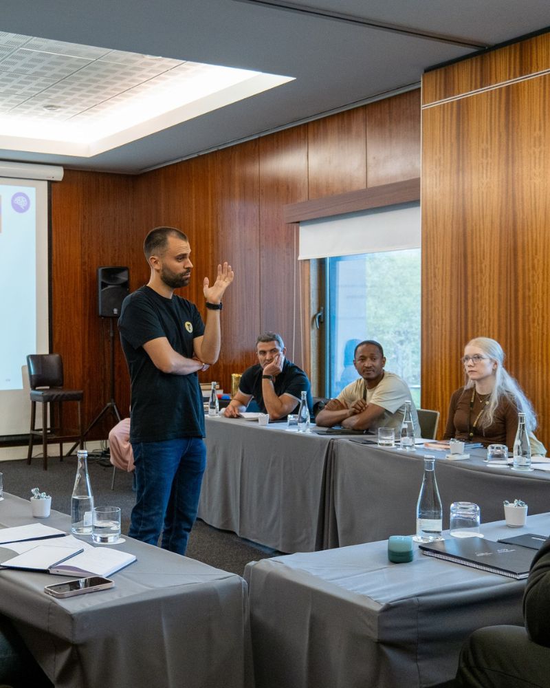Sessão presencial do Programa de Desenvolvimento de Liderança